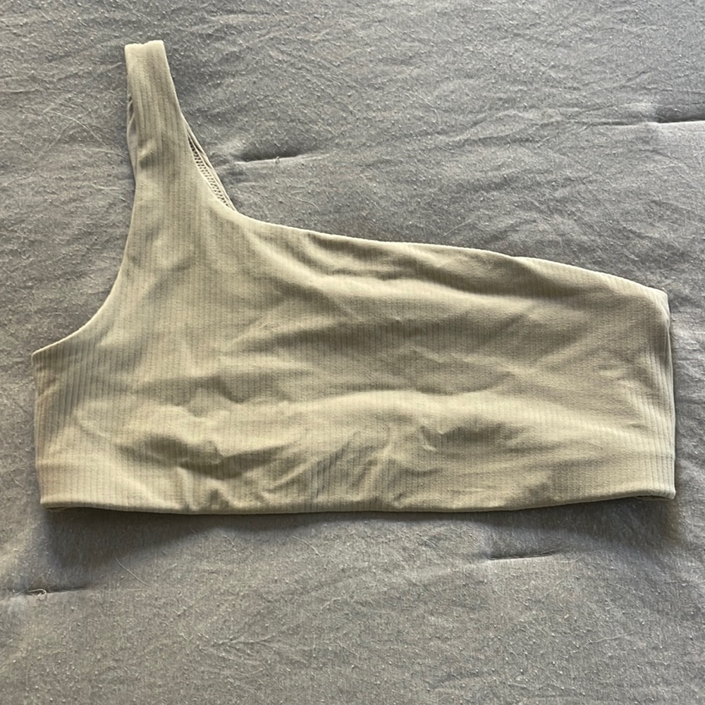 Lululemon Ribbed Asymmetrical Sports Bra